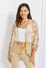 Load image into Gallery viewer, New Arrival -  Full Size Lasting Love Paisley Kimono