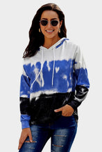 Load image into Gallery viewer, Tie Dye Drawstring Hoodie