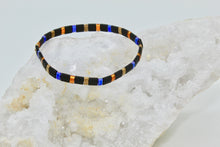 Load image into Gallery viewer, Square tile beaded multi stretch bracelet