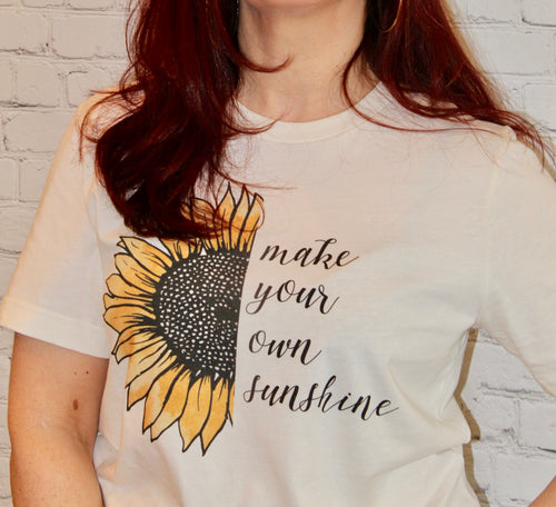 Sunshine Sunflower Graphic T