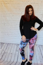 Load image into Gallery viewer, Tie Dye Yoga Band Active Leggings