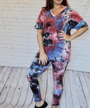 Load image into Gallery viewer, Tie Dye Yoga Band Active Leggings