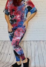 Load image into Gallery viewer, Tie Dye Yoga Band Active Leggings