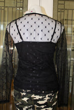 Load image into Gallery viewer, New Arrival --- Star Mesh Long Sleeve Top (Cami sold separately)