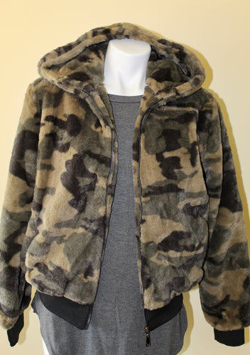 New Arrival --- Camouflage Bomber Jacket (runs small)