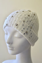 Load image into Gallery viewer, New Arrival --- Rhinestone Star Studded Hat with Removable Pom Pom