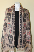 Load image into Gallery viewer, New Arrival --- Sugar Skull Scarf