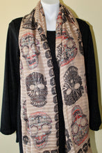 Load image into Gallery viewer, New Arrival --- Sugar Skull Scarf