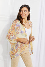 Load image into Gallery viewer, New Arrival -  Full Size Lasting Love Paisley Kimono