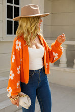 Load image into Gallery viewer, New Arrival - Floral Open Front Fuzzy Cardigan