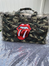 Load image into Gallery viewer, NEW ARRIVAL - Camo Canvas Tote with Sequin Patch