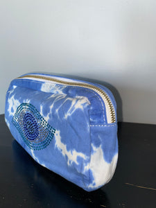 Evil Eye Tie Dye Cosmetic Pouch