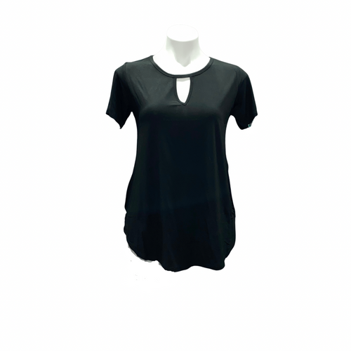 New Arrival -- Short Sleeve Keyhole Top