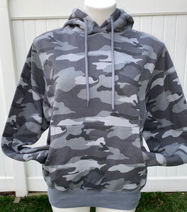 NEW ARRIVAL - Over Sized Camouflage Pullover Hoodie