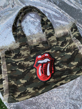 Load image into Gallery viewer, NEW ARRIVAL - Camo Canvas Tote with Sequin Patch