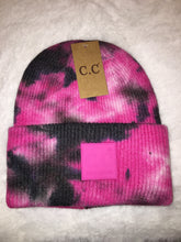 Load image into Gallery viewer, CC Tie Dye Beanie Knit Hat